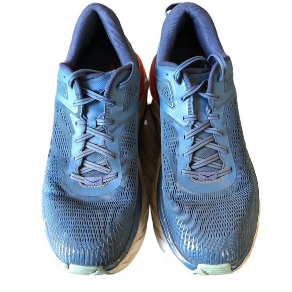 HOKA One Mens Bondi 7 Running Tennis Shoes Size 12 - Picture 2 of 14